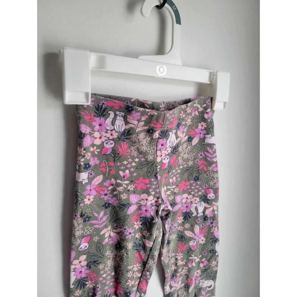 Carter's Kid Size 5 Pants Leggings Print Cute